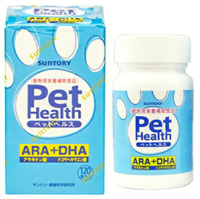 【サプリメント】ペットヘルス ARA+DHA 犬用 120粒入 共立製薬