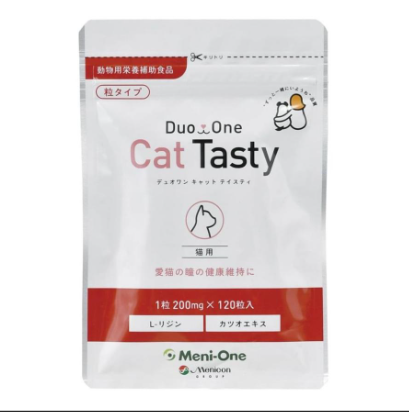 【サプリメント】Duo One Cat Tasty(デュオワンキャットテイスティ)猫用 粒タイプ 120粒入り メニワン