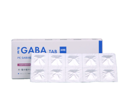 【サプリメント】PE GABA粒 犬猫用 60粒 QIX