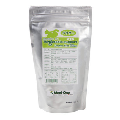 【サプリメント】ベジタブルサポート ドクタープラス ファイバー パウダー 200g メニワン
