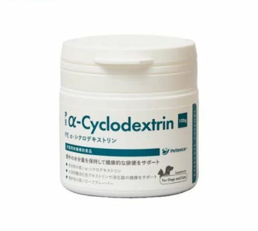 【サプリメント】PE α-シクロデキストリン(ビーフフレーバー) 犬猫用 100g QIX