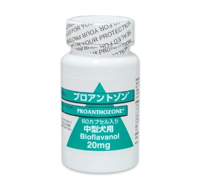 【サプリメント】プロアントゾン 中型犬用 60カプセル入