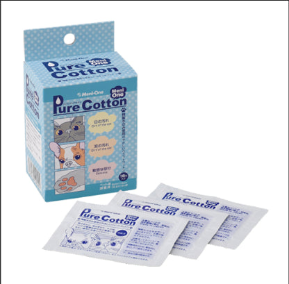 【ペット用品】メニワン ピュアコットン 1枚入り×16包 メニワン