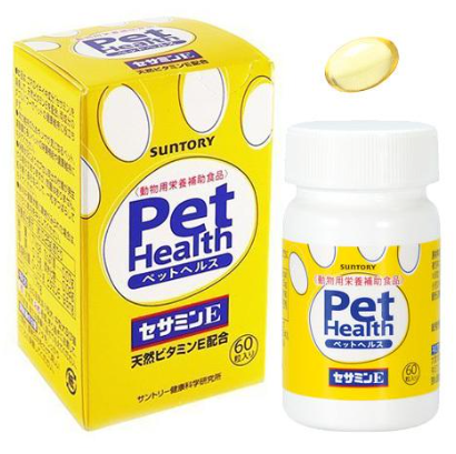 【サプリメント】ペットヘルス セサミンE 60粒入